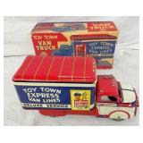 MARX TOY TOWN VAN TRUCK W/ BOX