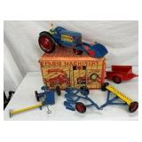 MARX FARM MACHINERY SET W/ ORIG. BOX