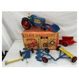 MARX FARM MACHINERY SET W/ ORIG. BOX