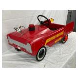 CLOSEUP AMF FIRE PEDAL CAR