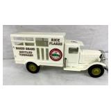 TIN METALCRAFT SILVER TOWN RICE FLAKES TRUCK