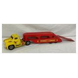 WYANDOTTE CAR HAULER TOY