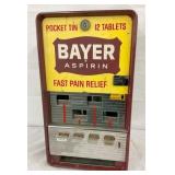 BAYER ASPIRIN COIN OP MACHINE