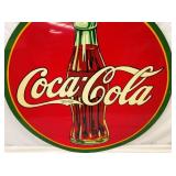 DATED 1936 TIN COKE SIGN