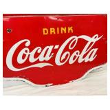 CLOSEUP PORC. DRINK COKE SIGN