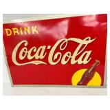 COKE SIGN W/ BOTTLE & SUN