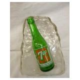 UNUSUAL 2PC. 7UP COUNTER DISPLAY