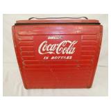 EMB. COCA COLA CHEST W/ TRAY