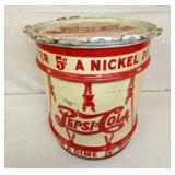 PEPSI COLA DOUBLE DOT BARREL