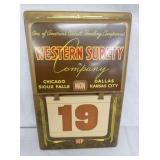EARLY WESTERN SURETY CALENDAR PAD
