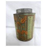 EARLY DIXIE QUEEN PLUG TOBACCO TIN