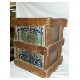 TIN W/ ORIG. CRATE 17X21