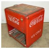 COKE BOX W/ CRATE COMPARTMENT
