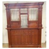 2PC. WALNUT BANK TELLER/RR DEPOT TELLER 