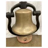 CLOSE UP SIDE 2 LOCOMOTIVE BELL 