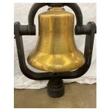 CLOSE UP ORG. BRASS BELL 