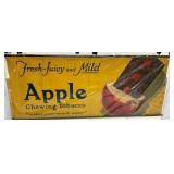 RJ REYNOLDS APPLE CHEWING TOB. BANNER 