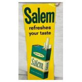 SALEM REFRESH YOUR TASTE TIN TACKER SIGN