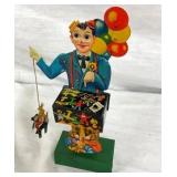 TIN LITHO KEYWIND MAGICIAN 