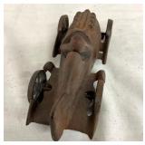 BACK VIEW CAST HUBLEY RACE CAR 