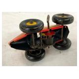  MARX NO. 7 KEYWIND RACE CAR W/DRIVER 