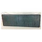 BACKVIEW 1958 COKE FISHTAIL SIGN