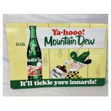 EMB. CONTEMPORARY YAHOO MT. DEW SIGN 