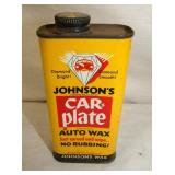 10 OZ. JOHNSONS CAR PLATE AUTO WAX