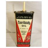 4 OZ. EVER-READY OIL TIN W/GRAPHICS