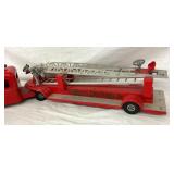 CLOSE UP BACK STRUCTO FIRE TRUCK