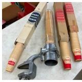 ORG. GLASS TUBE AND BRACKEY