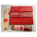 OLD STOCK COCA-COLA DRAWING CASE SETS