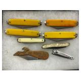 BACK VIEW COCA-COLA ADV. KNIVES