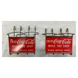 COCA-COLA SHOPPING CART BOTTLE HOLDERS