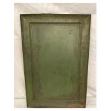 BACK VIEW 20 1/2 X30 TIN GRAPE-NUTS SIGN