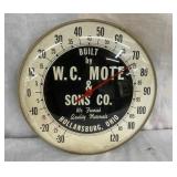 10IN. W.C.MOTE & SONS CO. THERM.