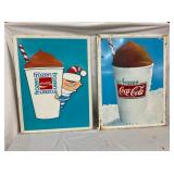 EMB. FROZEN COCA-COLA SIGNS