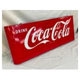LEFSIDE COCA-COLA SLED SIGN 44X16