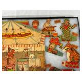 W/SEVERAL CARDBOARD CUT OUT ANIMALS