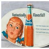 CLOSE UP W/EMB. FANTA GIRL & BOTTLE
