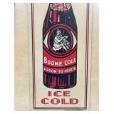 CLOSE UP BOONE COLA BOTTLE