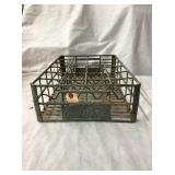 OTHER END VIEW COCA-COLA METAL CRATE