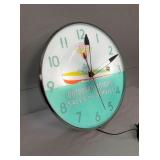 15IN. CONTEMPORARY MERCURY CLOCK