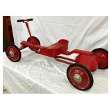 BACK VIEW CHILD IRISH MAIL CART