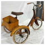 BACK VIEW W/ATTACHED CART