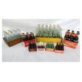 VARIOUS COKE MINI BOTTLES W/CARTON