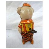 BACK VIEW J. CHEIN TIN LITHO PIG