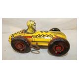 TIN LITHO NO. 2 KEYWIND RACER W/DRIVER