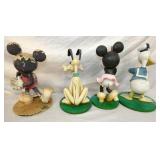 BACK VIEW SET OF EARLY DISNEY CHARACTERS