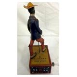 10IN TIN LITHO ALABAMA JIGGER TOY